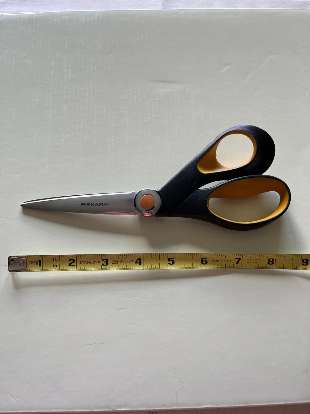 Fiskars Black and Yellow Comfort-Handle Scissors
